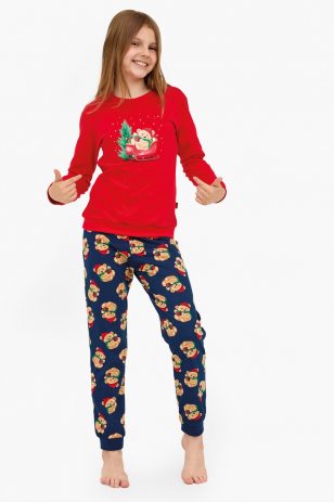 ПІЖАМА GIRL YOUNG DR 592/186 TEDDY