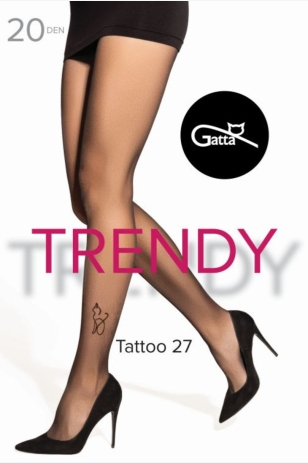 TATTOO - 27  LYCRA MAT 20 DEN