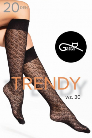 TRENDYLINE KNEE SOCKS - 30 ПІДКОЛІННИКИ
