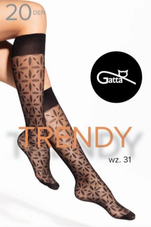 TRENDYLINE KNEE SOCKS - 31 ПІДКОЛІННИКИ