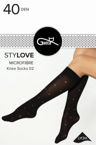 STYLOVE - 02  ПІДКОЛІННИКИ  MIKROFIBRA 40 DEN