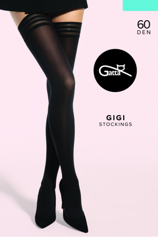 GIGI - ПАНЧОХИ Z KORONKĄ ГЛАДКІ 60 DEN
