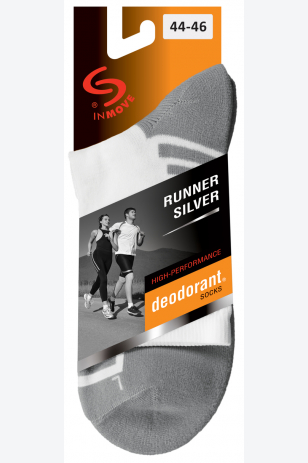 ШКАРПЕТКИ RUNNER D.SILVER