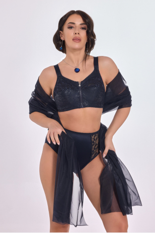 БЮСТ 586/BRASSIERE ZUZA-BŁĘKIT