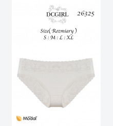 ТРУСИКИ DCGIRL 26325 MODAL 2 PACK ECRU