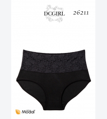 ТРУСИКИ DCGIRL 26211 MODAL 1 PACK CZA