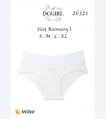 ТРУСИКИ DCGIRL 26321 MODAL 2 PACK ECRU