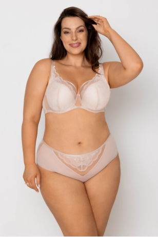 ТРУСИКИ WYSOKIE AMELIA 19201 BEIGE