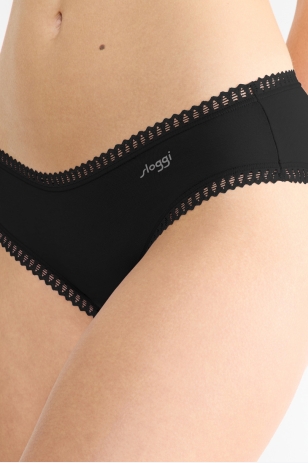 ТРУСИКИ SLOGGI GO CRUSH HIPSTER 3PACK CZARNE